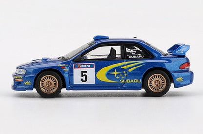MGT00986-L TSM MINI-GT 1:64 Subaru Impreza WRC99 Rally Australia 1999 #5 LHD Australia Exclusive