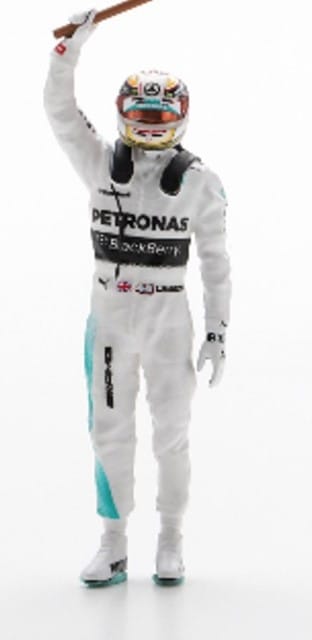 [ Pre-order ] SP642 Spark 1:43 Mercedes-AMG Petronas F1 Team F1 W05 Hybrid Abu Dhabi GP Winner 2014 #44 L. Hamilton