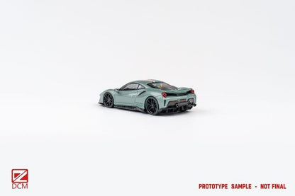 [ Pre-order ] DCM 1:64 Novitec 488 pista Francis Green
