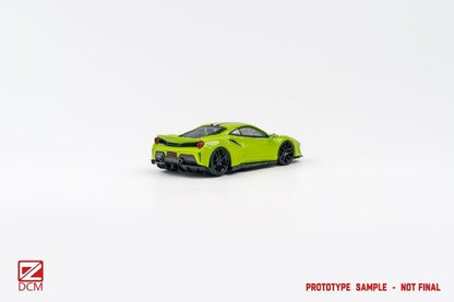 [ Pre-order ] DCM 1:64 Novitec 488 pista Fluorescent green