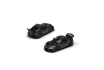 [ Pre-order ] PRE0013 POP RACE x Enigma 1:64 Toyota Supra DARWIN PRO 66G NWB SUPRA (A90) MIDNIGHT BLACK