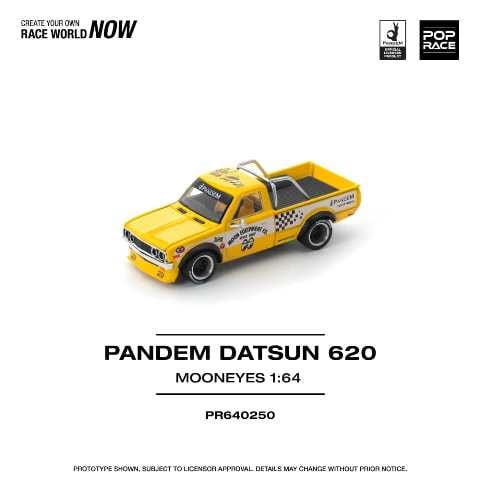 [ Pre-order ] PR640250 POP RACE 1:64 Pandem Datsun PANDEM DATSUN 620 MOONEYES
