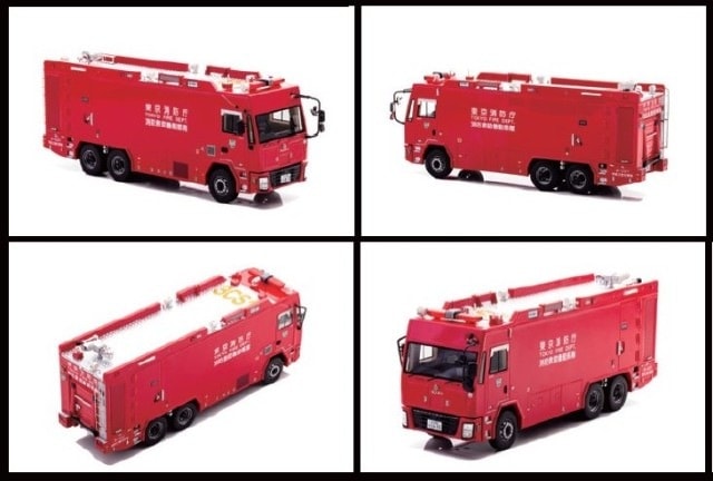 CN431305 CAR-NEL 1:43 2013 Tokyo Fire Department Fire and Rescue Mobile Unit Special Disaster Response Vehicle (3-CS1)