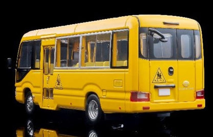 LV-N348a TOMYTEC 1:64 Toyota Coaster Children's Car Yellow 334323 Model Car