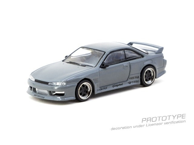 T64G-018-GY Tarmac Works 1:64 VERTEX Silvia S14 Gray model car