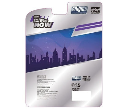 [ Pre-order ] PRE015 POP RACE x Enigma 1:64 RWB 997 Purple