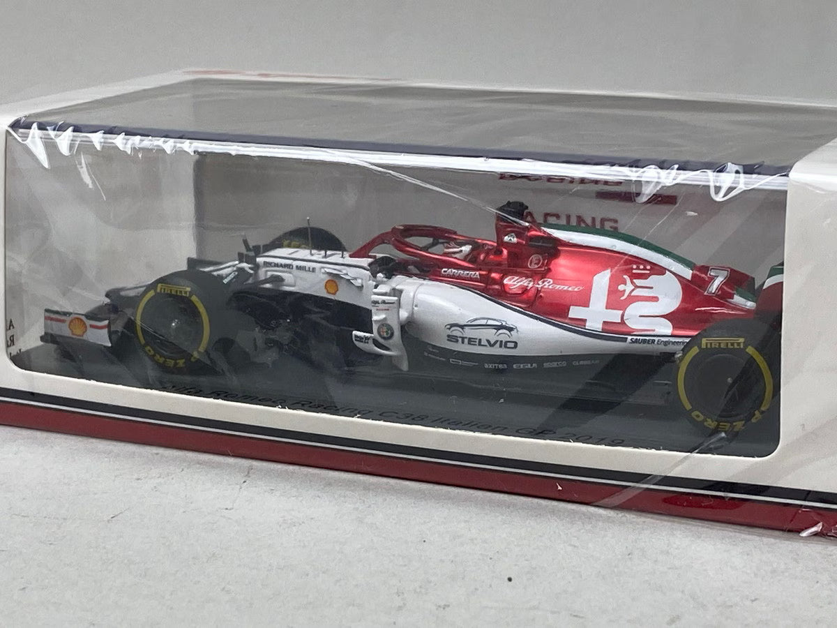 1:43 Spark S6097 Alfa Romeo Racing C38 #7 K. Raikkonen, Italian GP 2019