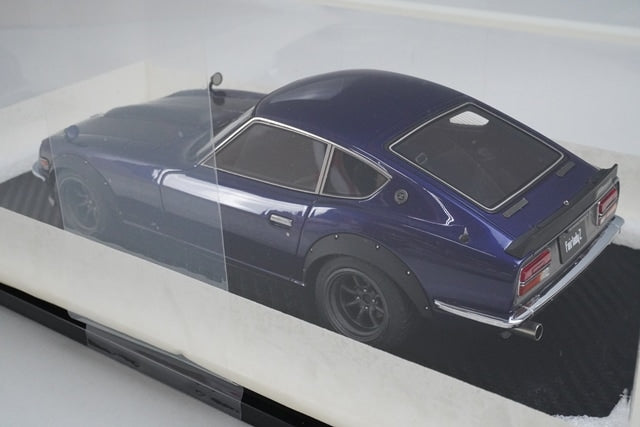 1:18 ignition model IG0359 Nissan Fairlady Z S30 Blue model car