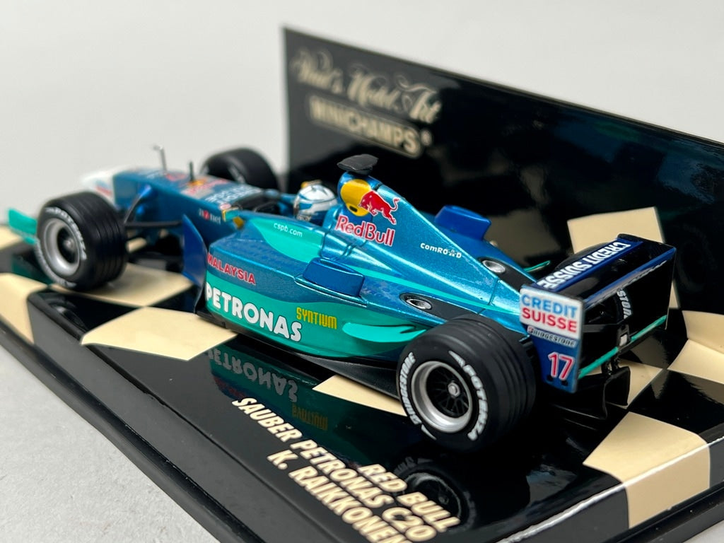 1:43 MINICHAMPS 400010017 Red Bull Sauber Petronas C20 #17 K. Raikkonen model car