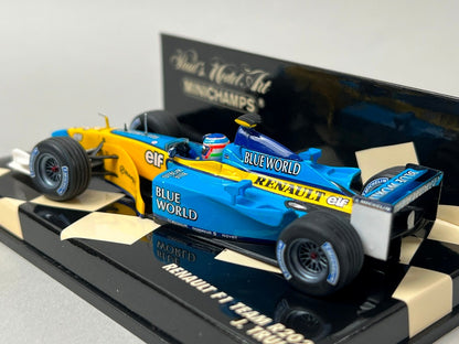 1:43 MINICHAMPS 400020014 Renault F1 Team R202 #14 J. Trulli model car