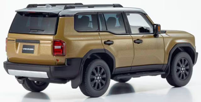 KS03927SG1 KYOSHO 1:43 Toyota Land Cruiser 250 ZX First Edition (Sand/Light Gray)