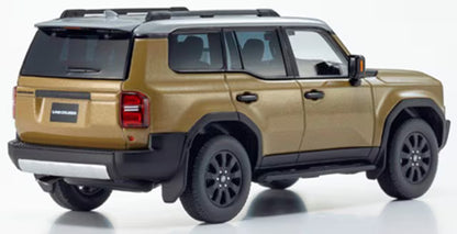 KS03927SG1 KYOSHO 1:43 Toyota Land Cruiser 250 ZX First Edition (Sand/Light Gray)