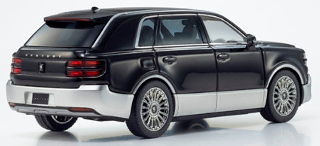 KS03926BS KYOSHO 1:43 Toyota Century (Rinpo) (Black/Silver) Interior: Fromage