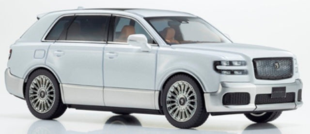 KS03926WS KYOSHO 1:43 Toyota Century (Hakaku: White Crane) (White/Silver) Interior: Mid Brown