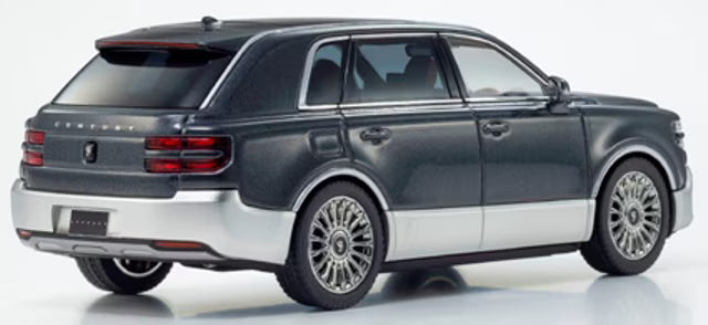 KS03926GS KYOSHO 1:43 Toyota Century (Reimei: Dawn) (Gray/Silver) Interior: Mid Brown