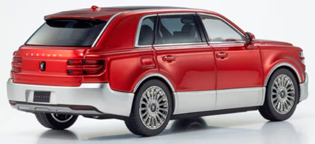 KS03926RS KYOSHO 1:43 Toyota Century (Guren: Red/Silver) Interior: Fromage