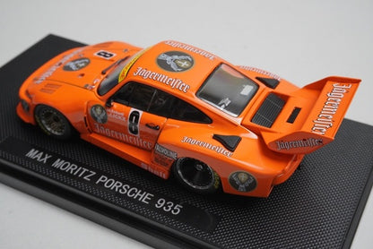 1:43 EBBRO 44132 Max Moritz Porsche 935 #8 Orange Jagermeister model car