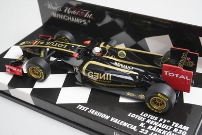 1:43 MINICHAMPS 410120179 Lotus F1 Team Renault R30 Valencia 2012 #9 model car