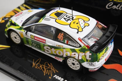 1:43 MINICHAMPS 400088146 Ford Focus RS WRC 'STOBART' RAC Rally 2008 #46 model car