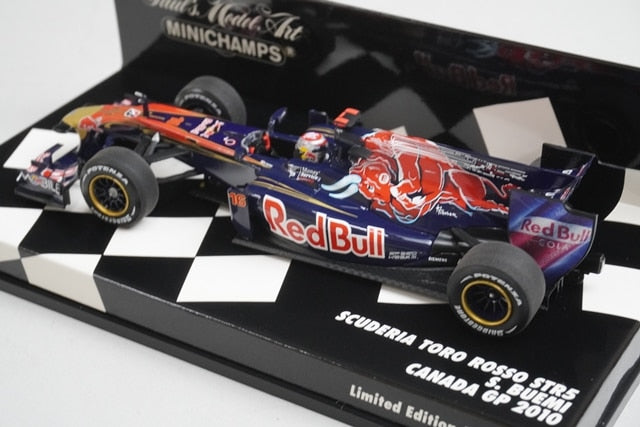 1:43 MINICHAMPS 410100116 Scuderia Toro Rosso STR5 Canadian GP 2010 #16 model car