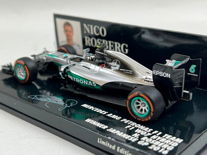 1:43 MINICHAMPS 417160506 Mercedes AMG Petronas F1 Team F1 W07 2016 #6 model car