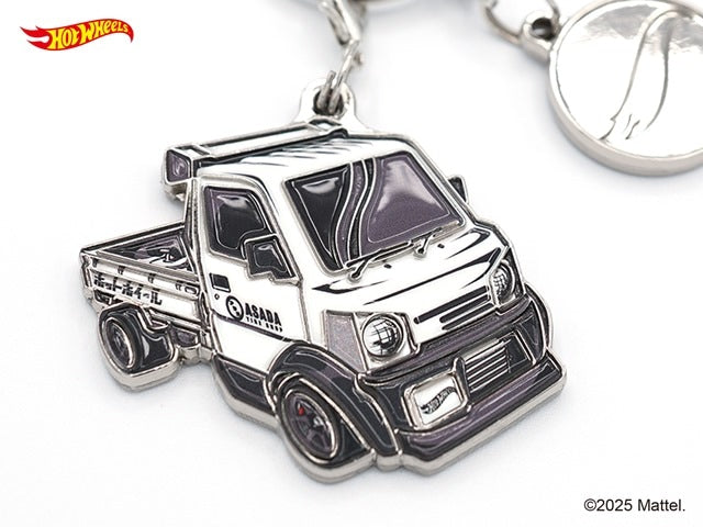 HWU87905 Hot Wheels Keychain MIGHTY K Size: W4.5cm, Material: Zinc alloy, iron