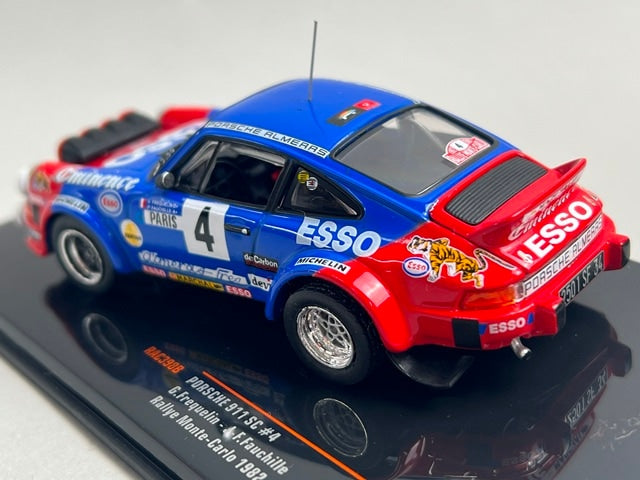 1:43 ixo RAC398B Porsche 911 SC Monte Carlo Rally 1982 #4 G. Frequen J-F. Faucille model car