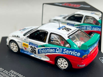 1:43 VITESSE SKM99043 Ford Escort WRC E.O.S SWEDISH Rally 1999 #36 M. Martin T. Kitzing moidel car