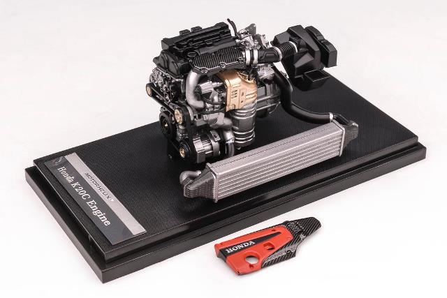 M90116 MOTORHELIX 1:18 Honda K 20C Engine Civic Type R FL5 model car