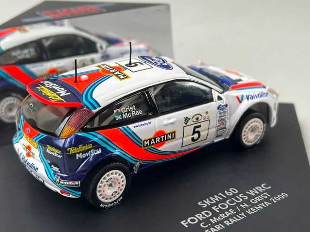 1:43 VITESSE SKM160 Ford Focus WRC SAFARI Rally Kenya 2000 #5 C. McRae N. Grist model car