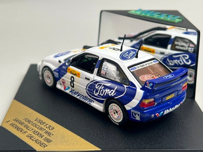 1:43 VITESSE V98133 Ford Escort WRC SAFARI Rally KENYA 1998 #8 A. Vatanen F. Gallagher model car
