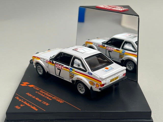 1:43 VITESSE 42380 Ford Escort RS1800 Maroc Rally 1976 #7 R. Clark J. Porter model car