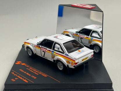 1:43 VITESSE 42380 Ford Escort RS1800 Maroc Rally 1976 #7 R. Clark J. Porter model car