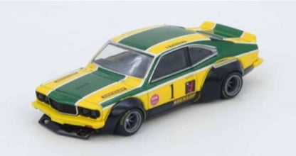 IN64-RX3-KTYM INNO Model 1:64 Mazda SAVANNA RX3 "KATAYAMA RACING" model car