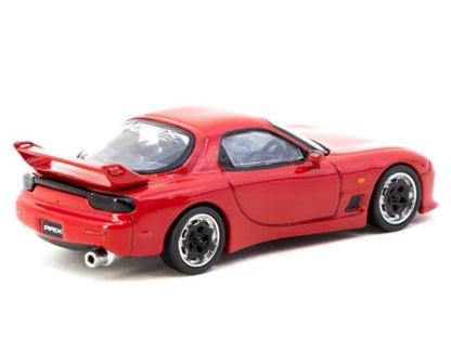 T64G-012-PRIX Tarmac Works 1:64 Mazda RX-7 FD3S Mazdaspeed A Spec ESDER Red model car