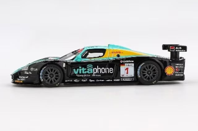 BBRDIE6421 BBR 1:64 Maserati MC12 Competition Spa 24 Hours 2008 Winner #1 Vitaphone Racing model car