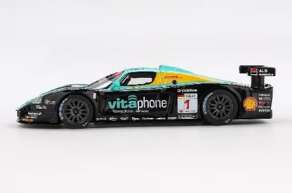 BBRDIE6421 BBR 1:64 Maserati MC12 Competition Spa 24 Hours 2008 Winner #1 Vitaphone Racing model car