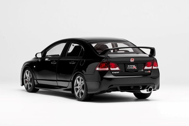 M85406 MOTORHELIX 1:18 Honda Civic Type R 2007 Facelift Crystal Black model car