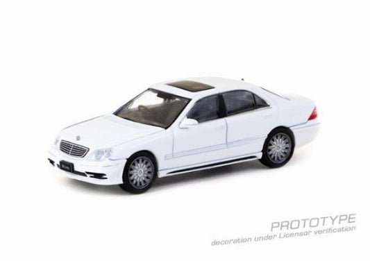 T64G-072-WH Tarmac Works 1:64 Mercedes-Benz S-Class Wald Alabaster White