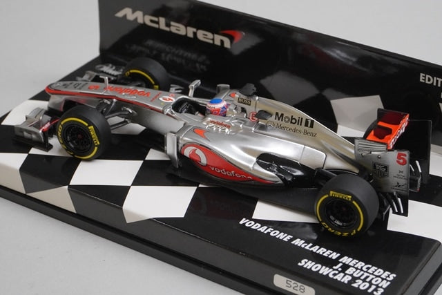 1:43 MINICHAMPS 530134375 Vodafone McLaren Mercedes Show Car 2013 #5 J.Button model car