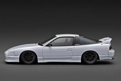 IG3760 ignition model 1:18 Nissan 180SX TYPE X (RPS13) White model car