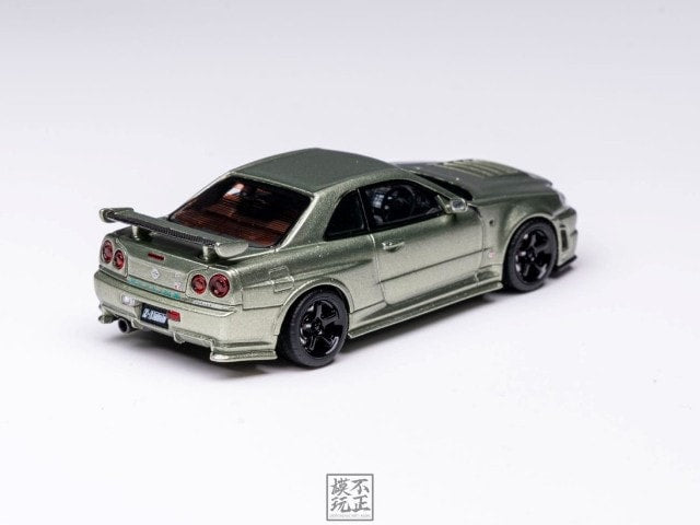 [ Pre-order ] Cars' Lounge 1:64 Nissan Skyline GT-R R34 NISMO Z-TUNE Millenium Jade