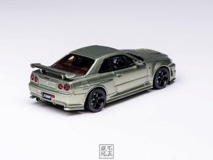 [ Pre-order ] Cars' Lounge 1:64 Nissan Skyline GT-R R34 NISMO Z-TUNE Millenium Jade