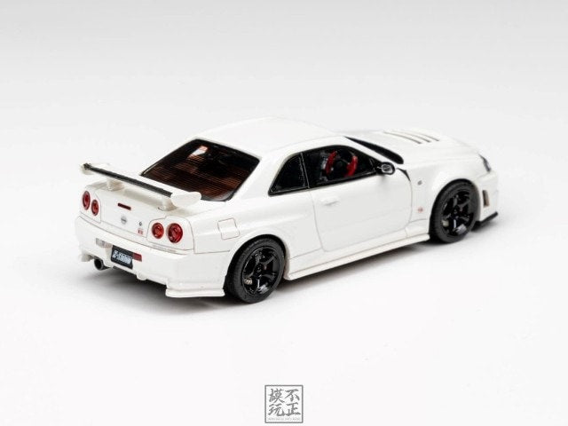 [ Pre-order ] Cars' Lounge 1:64 nissan Skyline GT-R R34 NISMO Z-TUNE Pearl White