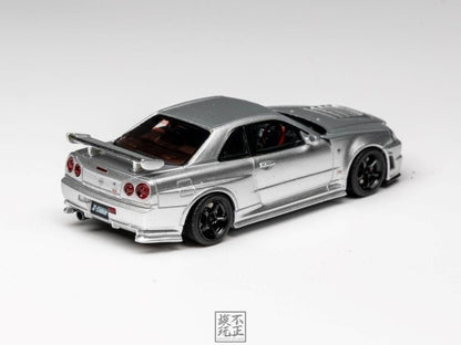 [ Pre-order ] Cars' Lounge 1:64 Nissan Skyline GT-R R34 NISMO Z-TUNE Z-TUNE Silver