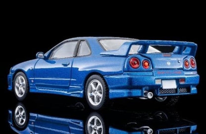 [ Pre-order ] LV-N353b TOMYTEC 1:64 Nissan Skyline 2-Door Sports Coupe 25GT TURBO with Optional Parts (Blue) 2000 Model 335306