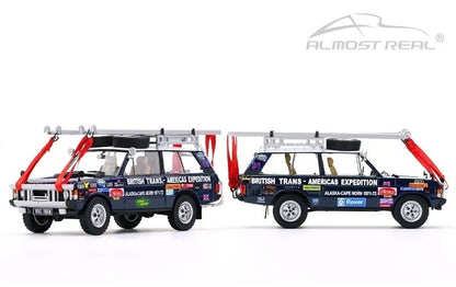 410100 Almost Real Model 1:43 Land Rover The British Trans-Americas Expedition Edition 1971-1972-868K&765k Set of 2
