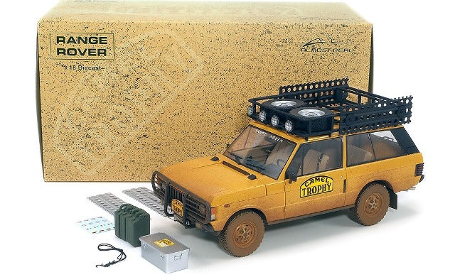 810110 Almost Real Model 1:18 Range Rover "Camel Trophy" Papua New Guinea 1982