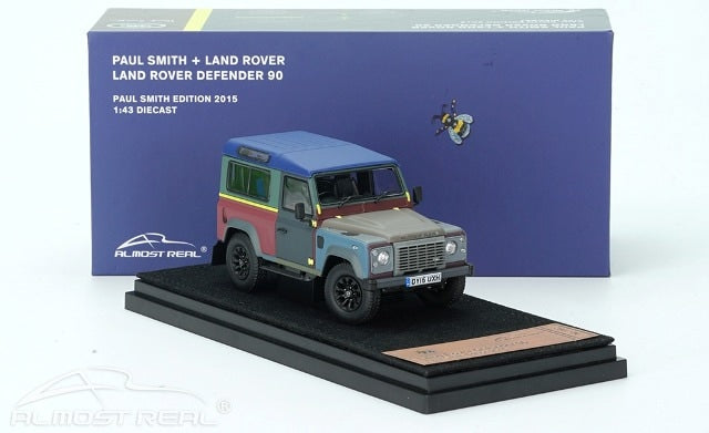 410214 Almost Real Model 1:43 Land Rover Defender 90 "Paul Smith" Edition - 2015