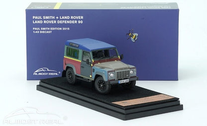 410214 Almost Real Model 1:43 Land Rover Defender 90 "Paul Smith" Edition - 2015